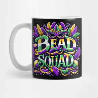 Mardi Gras Masquerade Mask Bead Parade Women Men Kids Mug